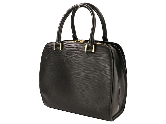 Borsa Louis Vuitton Epi Pont Neuf Nero - vista 6