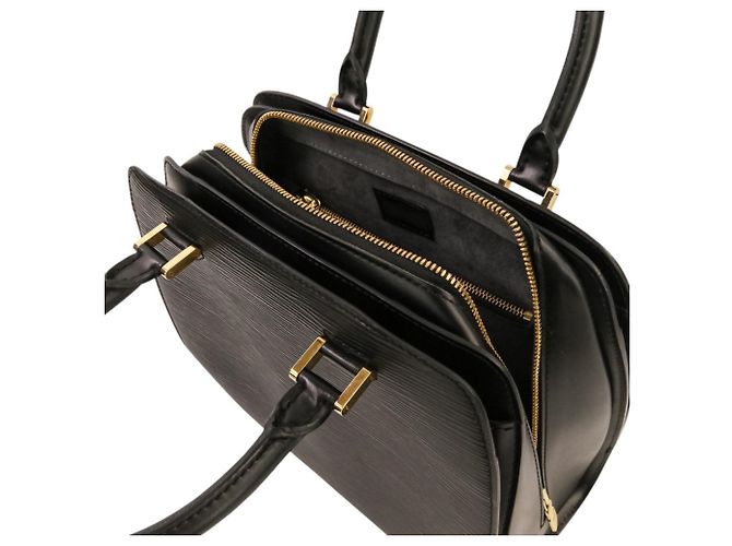 Borsa Louis Vuitton Epi Pont Neuf Nero - vista 7