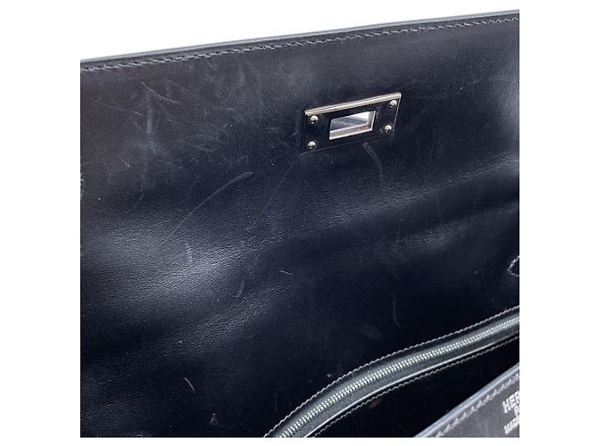 Hermès Borsa Hermes Kelly 32 Nero - vista 10