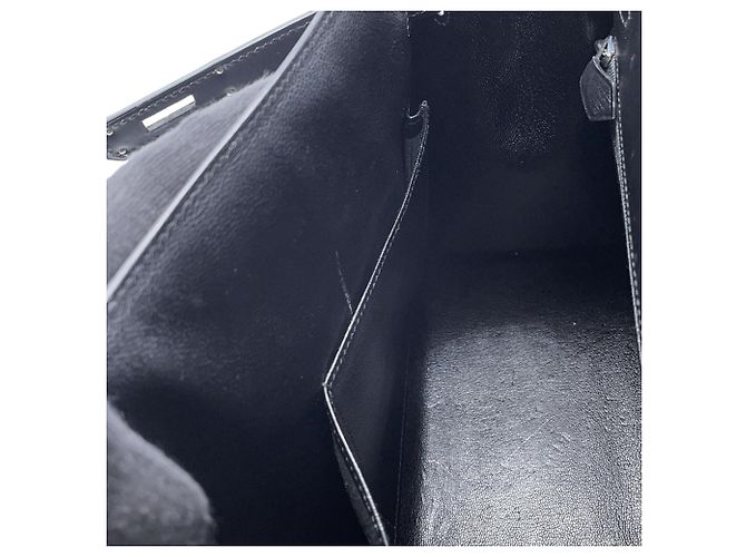 Hermès Borsa Hermes Kelly 32 Nero - vista 11