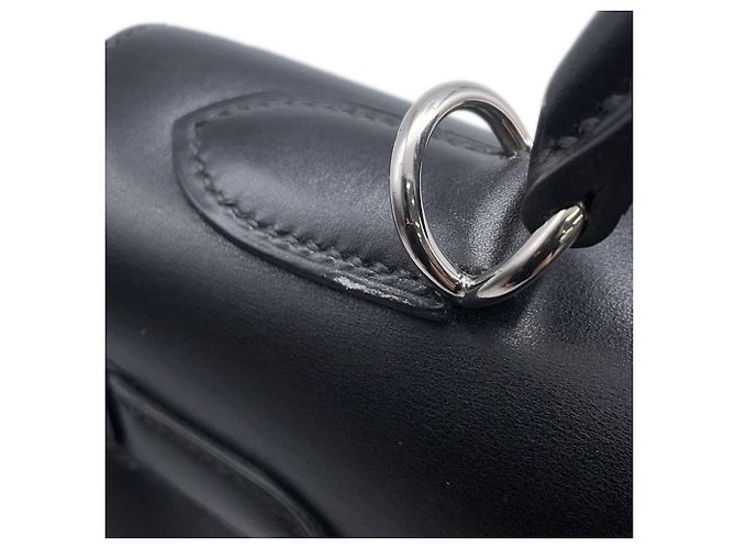 Hermès Borsa Hermes Kelly 32 Nero - vista 13