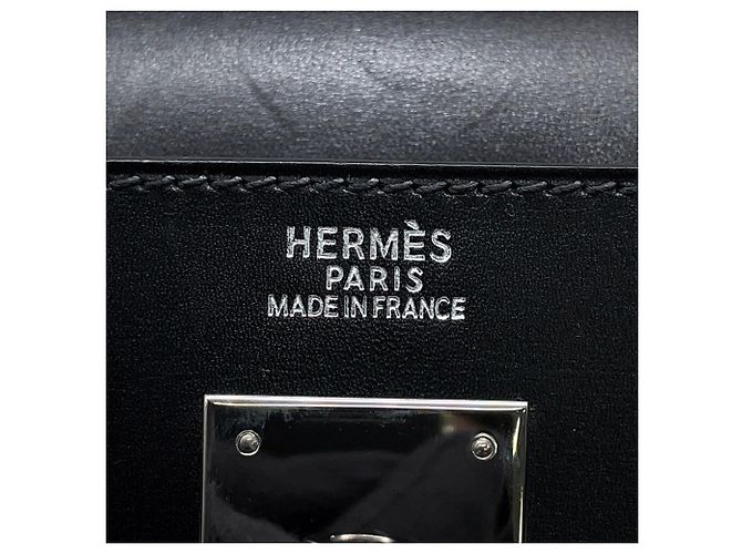Hermès Borsa Hermes Kelly 32 Nero - vista 15