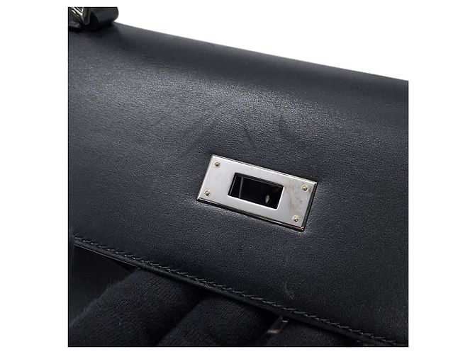 Hermès Borsa Hermes Kelly 32 Nero - vista 7