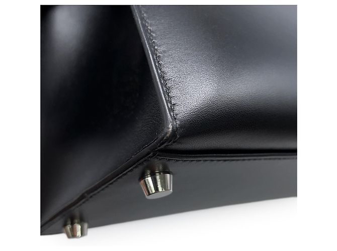 Hermès Borsa Hermes Kelly 32 Nero - vista 8