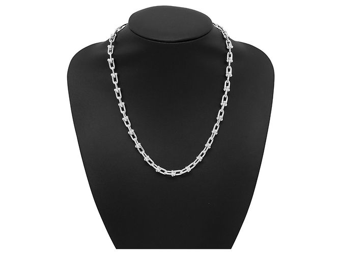 Autre Marque Tiffany & Co. Hardware Small Link Halskette - Ansicht 3
