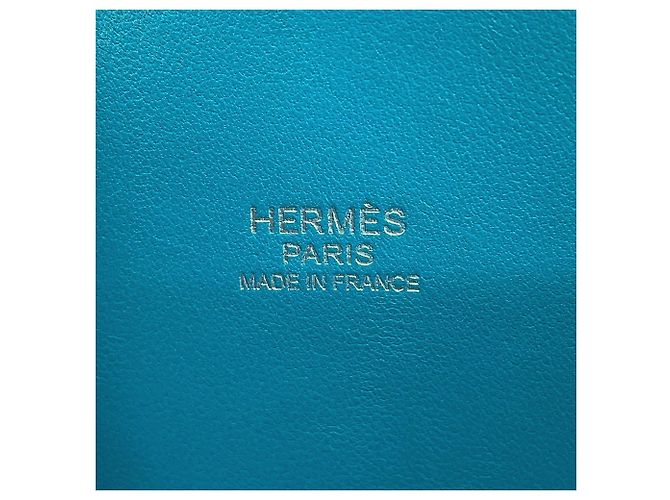 Hermès Borsa a tracolla Hermes Bolide 31 Turchese - vista 17