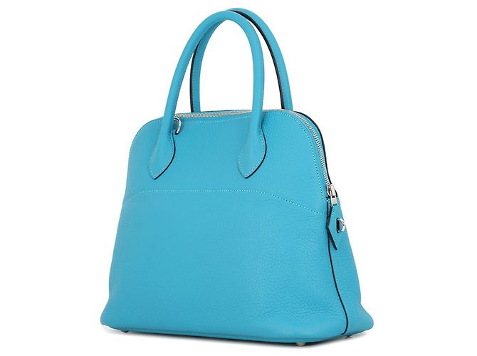 Hermès Borsa a tracolla Hermes Bolide 31 Turchese - vista 2