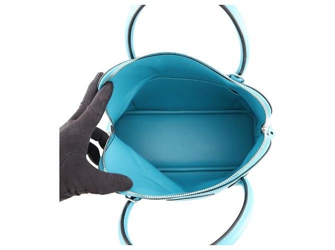Hermès Borsa a tracolla Hermes Bolide 31 Turchese - vista 6
