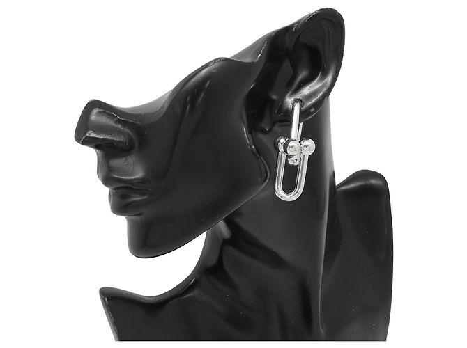 Autre Marque Orecchini Tiffany & Co. Hardware Link Extra Large in argento sterling - vista 4
