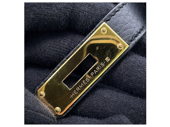 Hermès Borsa Hermes Birkin 30 in pelle Taurillon Clemence nera Nero - vista 13