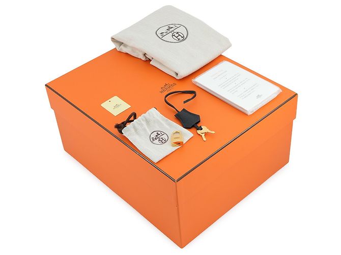 Hermès Borsa Hermes Birkin 30 in pelle Taurillon Clemence nera Nero - vista 15