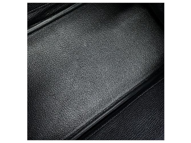 Hermès Borsa Hermes Birkin 30 in pelle Taurillon Clemence nera Nero - vista 9