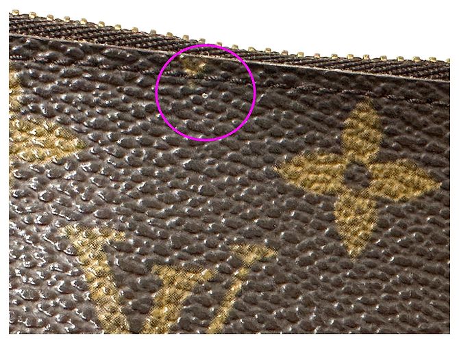 Louis Vuitton Monogram Münzbeutel Braun - Ansicht 8