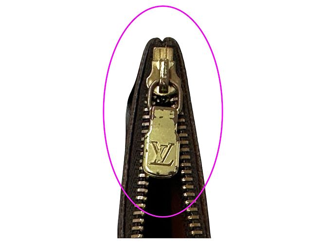 Louis Vuitton Monogram Münzbeutel Braun - Ansicht 9