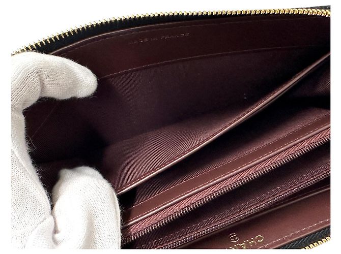 Cartera larga Chanel Matelassé Negro - vista 10