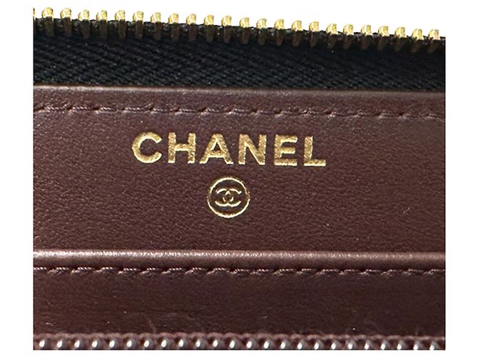 Cartera larga Chanel Matelassé Negro - vista 6