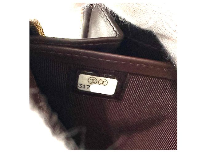 Cartera larga Chanel Matelassé Negro - vista 8