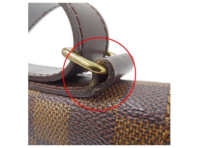 Louis Vuitton Damier Canvas Schultertasche Damier ebene - Ansicht 13