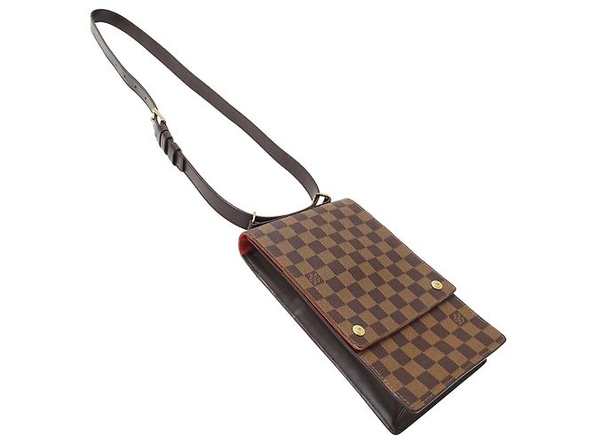 Louis Vuitton Damier Canvas Schultertasche Damier ebene - Ansicht 4