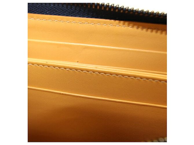 Bulgari Bvlgari Navy Leather Long Wallet Navy blue - view 10