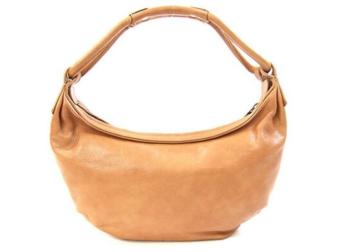 Borsa a mano Salvatore Ferragamo Gancini 21 in pelle marrone - vista 2
