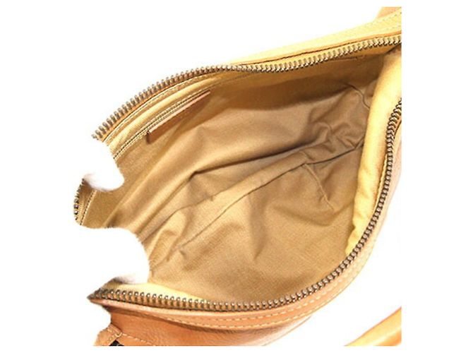 Borsa a mano Salvatore Ferragamo Gancini 21 in pelle marrone - vista 3