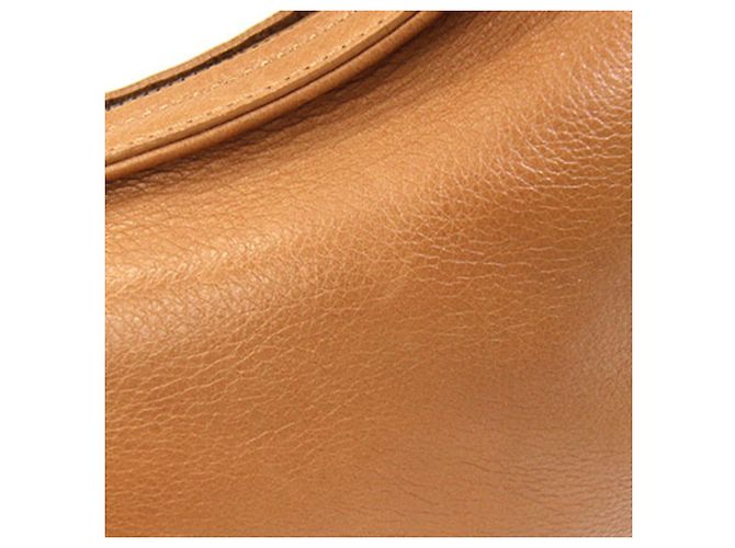 Borsa a mano Salvatore Ferragamo Gancini 21 in pelle marrone - vista 6