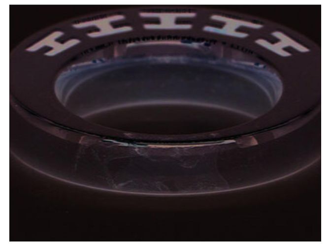 Ring Hermès Anello a fascia Hermes Clarte in Argento Sterling 925 - vista 3
