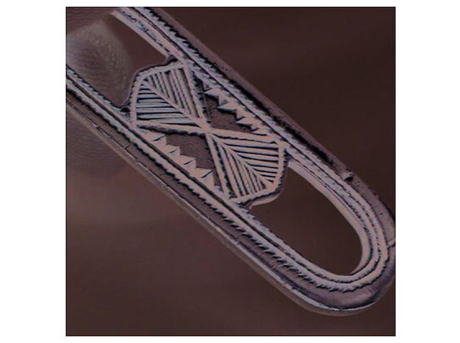 Hermès Hermes Touareg Halskette Schwarz - Ansicht 6