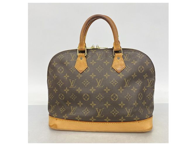 Sac à main Louis Vuitton Alma Monogram M51130 Marron - vue 12