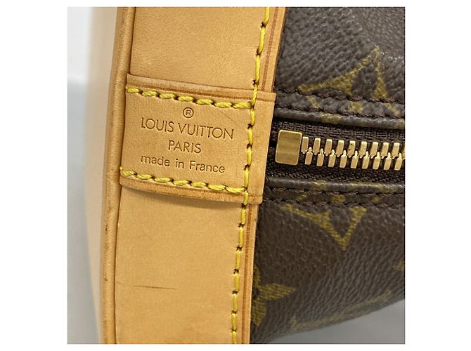 Sac à main Louis Vuitton Alma Monogram M51130 Marron - vue 5
