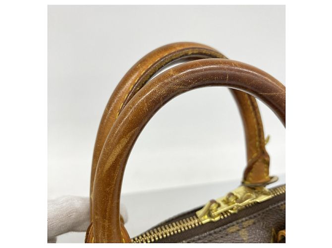 Sac à main Louis Vuitton Alma Monogram M51130 Marron - vue 6