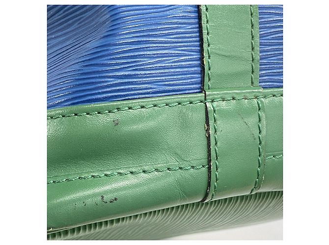 Borsa a tracolla Louis Vuitton Epi Noe Blu - vista 10