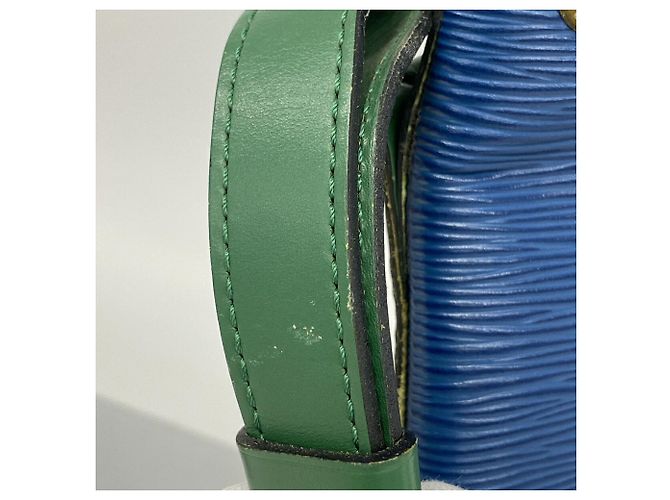 Borsa a tracolla Louis Vuitton Epi Noe Blu - vista 14
