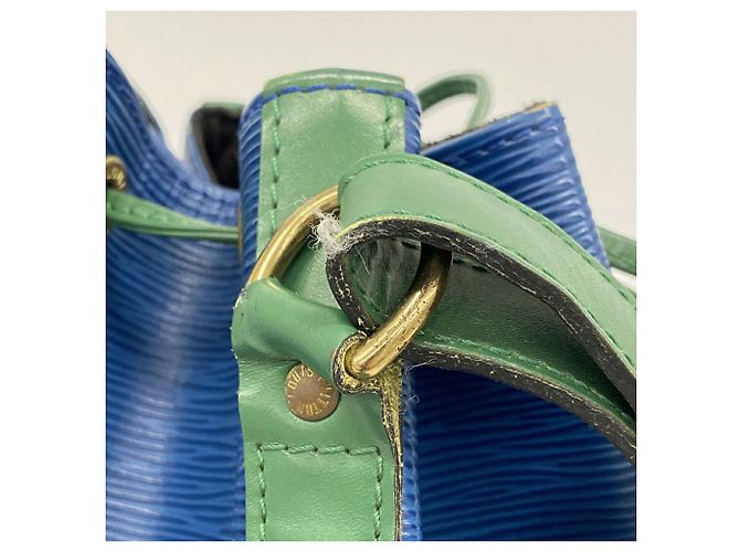 Borsa a tracolla Louis Vuitton Epi Noe Blu - vista 6