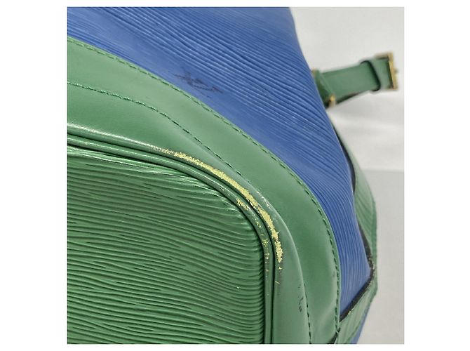 Borsa a tracolla Louis Vuitton Epi Noe Blu - vista 7