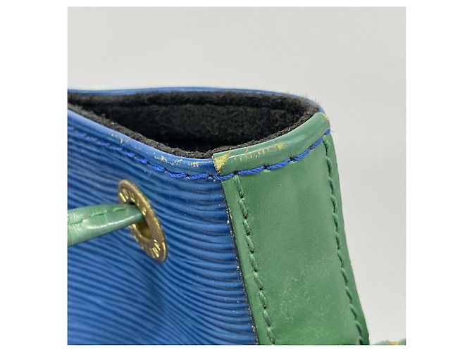 Borsa a tracolla Louis Vuitton Epi Noe Blu - vista 8