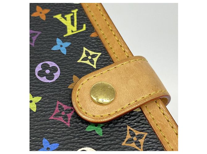 Louis Vuitton Monogram Multicolor Agenda PM Notebook Cover Nero - vista 10