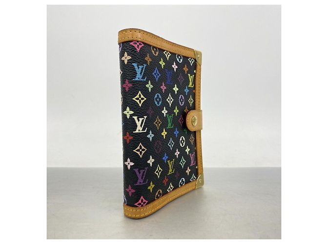 Louis Vuitton Monogram Multicolor Agenda PM Notebook Cover Nero - vista 2