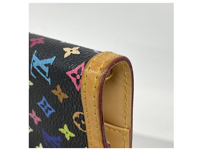 Louis Vuitton Monogram Multicolor Agenda PM Notebook Cover Nero - vista 6