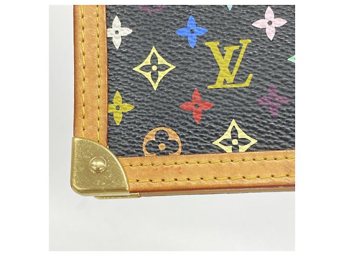 Louis Vuitton Monogram Multicolor Agenda PM Notebook Cover Nero - vista 9