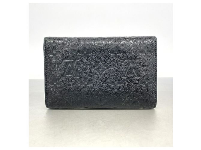 Portafoglio tri-fold Louis Vuitton in Noir Nero - vista 12
