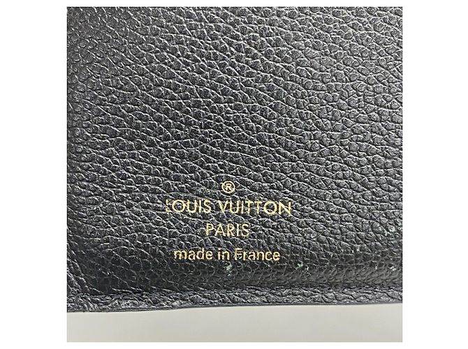 Portafoglio tri-fold Louis Vuitton in Noir Nero - vista 4