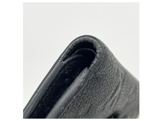 Portafoglio tri-fold Louis Vuitton in Noir Nero - vista 5