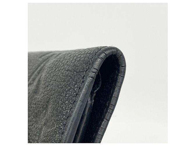 Portafoglio tri-fold Louis Vuitton in Noir Nero - vista 6