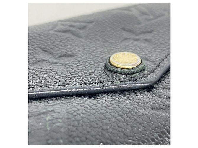Portafoglio tri-fold Louis Vuitton in Noir Nero - vista 7