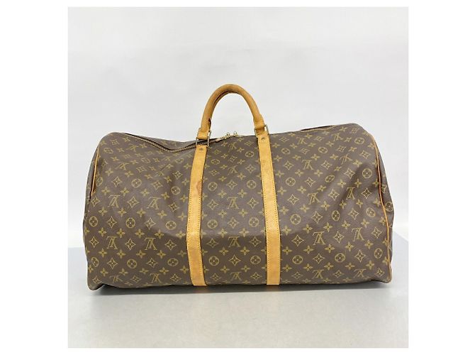 Louis Vuitton Boston Monogram Keepall 60 Braun - Ansicht 13