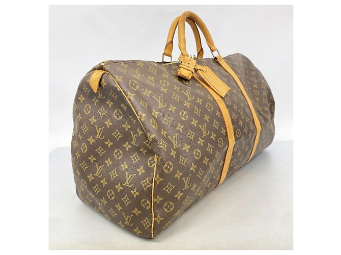 Louis Vuitton Boston Monogram Keepall 60 Braun - Ansicht 2