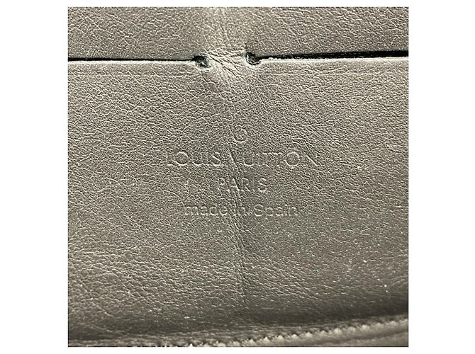 Portafoglio Zippy Long Trunk Monogram Eclipse Louis Vuitton Nero - vista 4