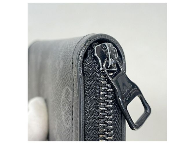 Portafoglio Zippy Long Trunk Monogram Eclipse Louis Vuitton Nero - vista 5